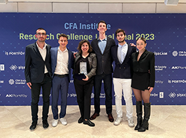 Özyeğin University wins the CFA Investment Research Challenge Turkey and places "First" for the Fourth Time